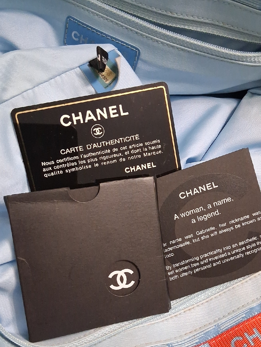 CHANEL TRAVEL LINE BAG - Picture 16 of 16